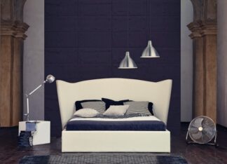 Łóżko tapicerowane Deva - Dormi Design