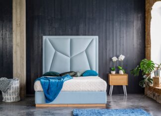 Łóżko tapicerowane Verti - Dormi Design