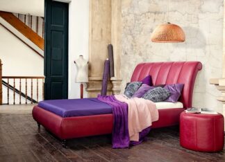 Łóżko tapicerowane Cleo - Dormi Design