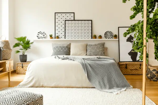 Sypialnia boho – trendy & inspiracje