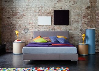 Łóżko tapicerowane Fluo - Dormi Design