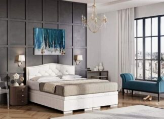 Łóżko tapicerowane Beauty - New Design