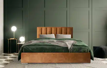 Łóżko tapicerowane Lando – Dobranoc