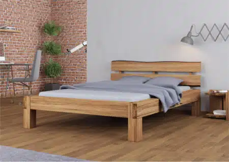 Łóżko Dębowe Alto – Tartak Meble